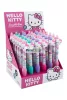 Nyomógombos radírozható toll Hello Kitty Pink 36db/disp.10678PTR