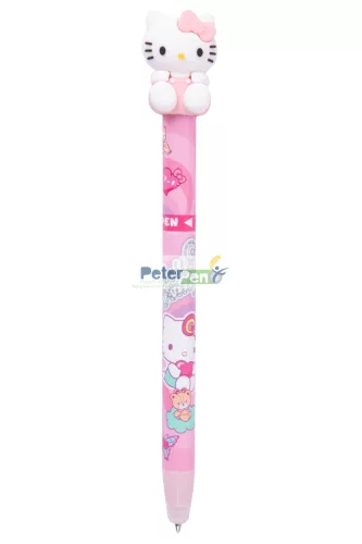 Nyomógombos radírozható toll Hello Kitty Pink 36db/disp.13334PTR