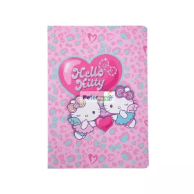 Füzet A5 32lapos kockás Hello Kitty Pink 6db/cs.13051PTR