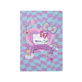 Füzet A5 32lapos kockás Hello Kitty Pink 6db/cs.13068PTR
