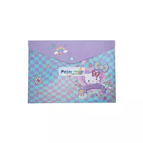 Patentos tasak A4 PP Hello Kitty Pink 6db/cs.10937PTR