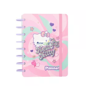   Spirálos tervező notesz 200oldalas  Hello Kitty Pink 13242PTR