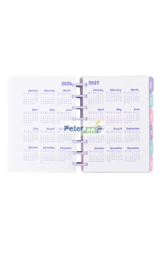 Spirálos tervező notesz 200oldalas  Hello Kitty Pink 13242PTR