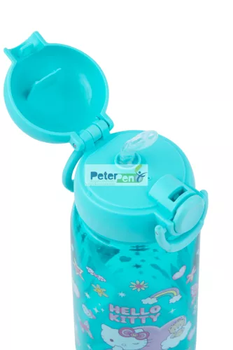 Iskolai kulacs 3D figurával 500ml világoskék Hello Kitty Pink 20066PTR