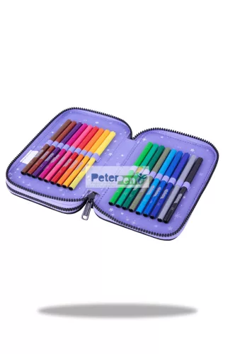 Töltött tolltartó kétemeletes Jumper2 Kuromi F066031