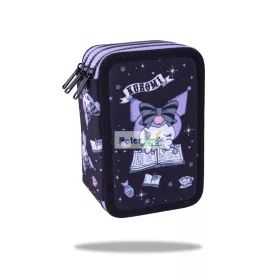 Töltött tolltartó háromemeletes Jumper3 Kuromi F067031