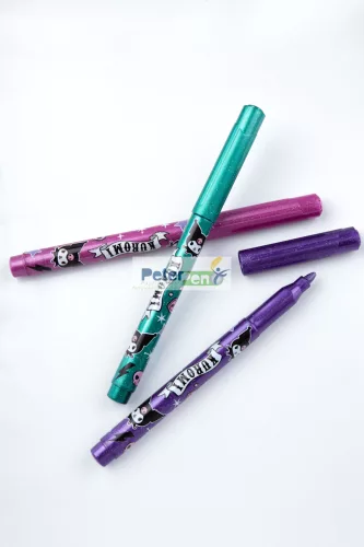 Glitteres filctollkészlet 6db-os Kuromi 13785PTR