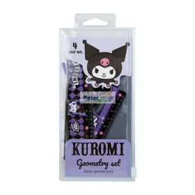 Vonalzókészlet 15cm 4db-os Kuromi 13761PTR