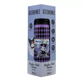 Thermo kulacs fém duplafalú 550ml Kuromi 14027TR