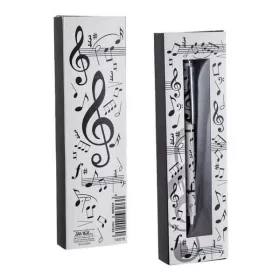 Nyomógombos golyóstoll díszdobozos hangjegyes 14-016