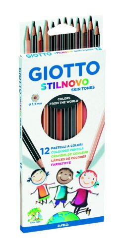 Szinesceruza készlet 12db-os Giotto bőr tónusok