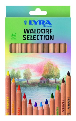 Lyra Super Ferby Waldorf Trio 12db-os natúr szinesceruza készlet 6,25mm