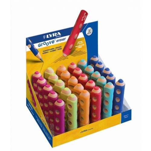 Radír Lyra groove ceruza forma 30db/doboz 7407300