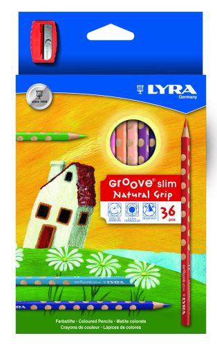 Lyra Groove slim 36db-os színesceruzakészlet