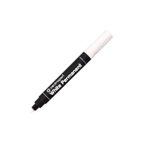 Permanent marker Centropen WHITE 2,5mm 8586 (10db/doboz)