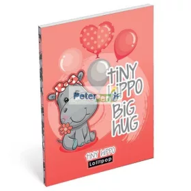 Lapnotesz A7 Lizzy Tiny Hippo  5db/csomag 15115