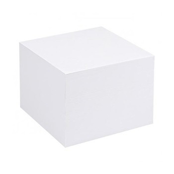 Jegyzettömb kocka ragasztott 9x9x9cm PPlus 16db/karton