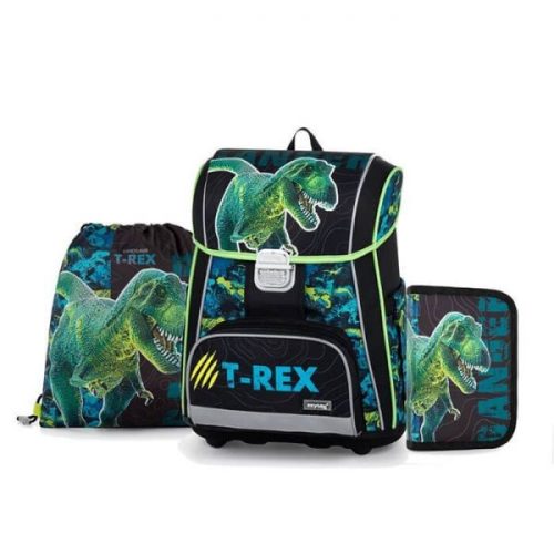 Anatómiai iskolatáska szett OxyBag Prémium T-REX 98324