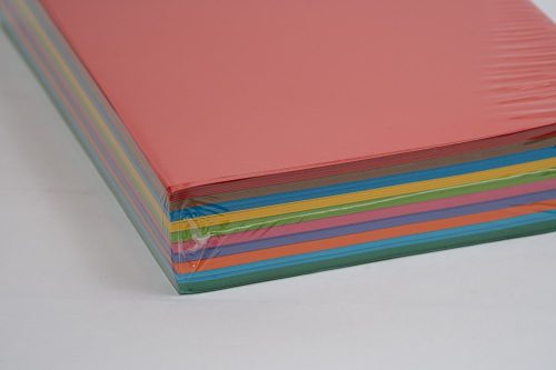 Másolópapír KASKAD A/4 80gr 10x50ív Élénk MIX 500ív/csg