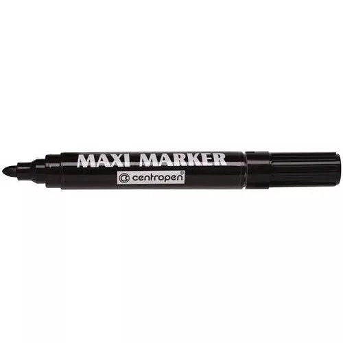Alkoholos filctoll fekete Centropen Maximarker C8936