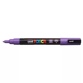 Posca PC-3M filctoll Lila 0,9-1,3mm kúpos heggyel (12)