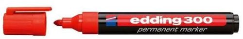 Edding 330 piros alkoholos filctoll (10db/doboz)