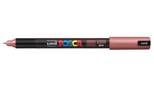 Posca PC-1MR filctoll Metál piros kúpos tűhegyű 0,7mm heggyel