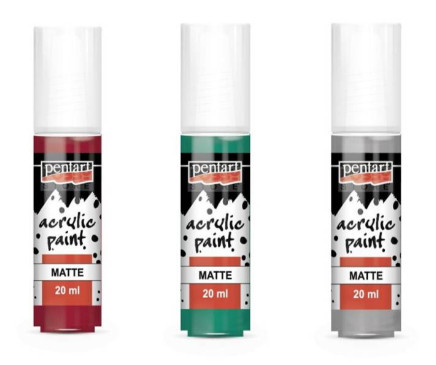 Matt akrilfestékek 20ml