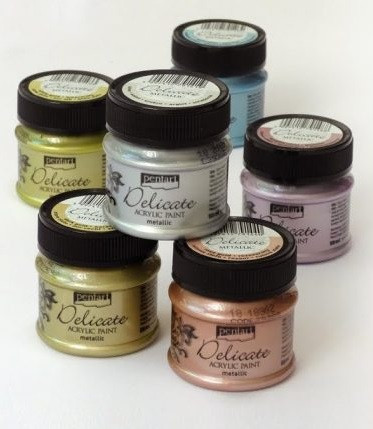 Delicate metál akrilfestékek 50ml