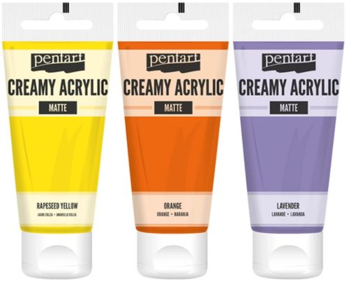 Krémes akrilfestékek 60ml