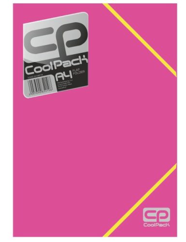 A/4 PP gumismappa Cool Pack JUMPER Neonrózsa