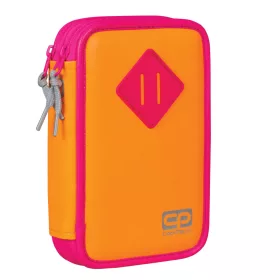   Kétemeletes töltött tolltartó Cool Pack  JUMPER-NEON NARANCS