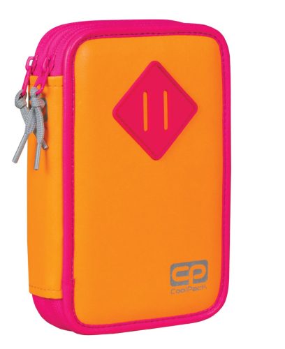 Kétemeletes töltött tolltartó Cool Pack  JUMPER-NEON NARANCS