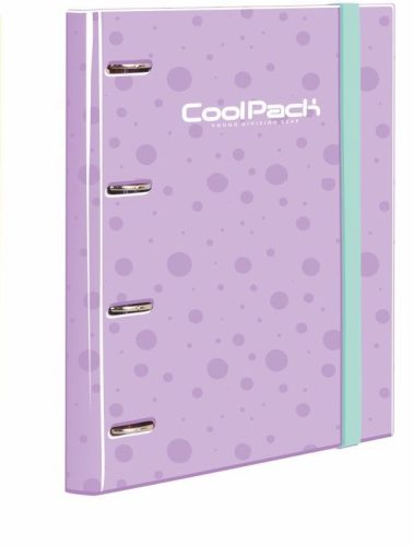 A/4 4 gyűrűs mappa jegyzettömbbel  Cool Pack PASTEL LILA