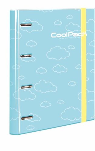 A/4 4 gyűrűs mappa jegyzettömbbel  Cool Pack PASTEL KÉK