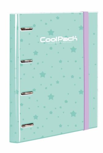 A/4 4 gyűrűs mappa jegyzettömbbel  Cool Pack PASTEL ZÖLD