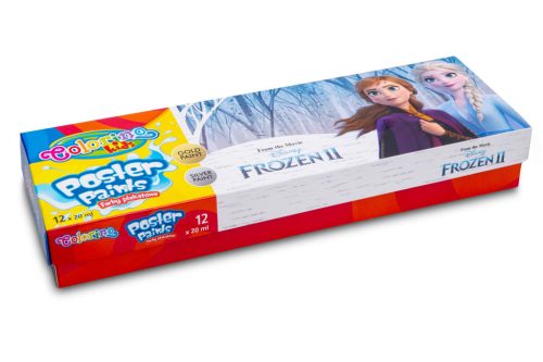 Colorino Disney Frozen II 12x20ml tégelyes tempera készlet