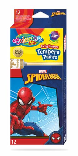 Colorino Disney Marvel Spider-Man 12x12ml tubusos tempera készlet