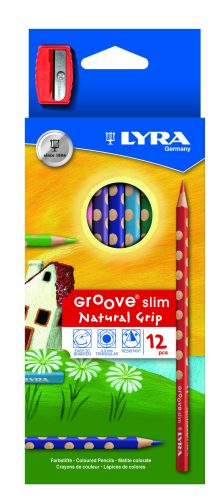 Lyra Groove slim 12db-os színesceruzakészlet